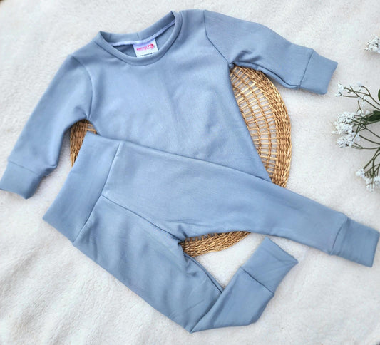 Slate Blue Cozy Jammie Set