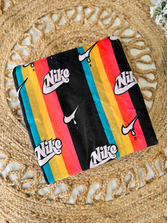 Retro Nike Blanket SIZE: 50" x 60"