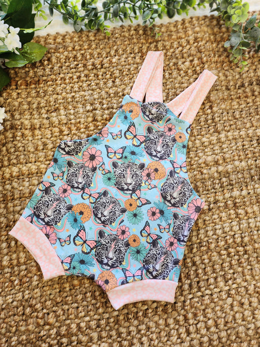 Leopard Shortie Romper