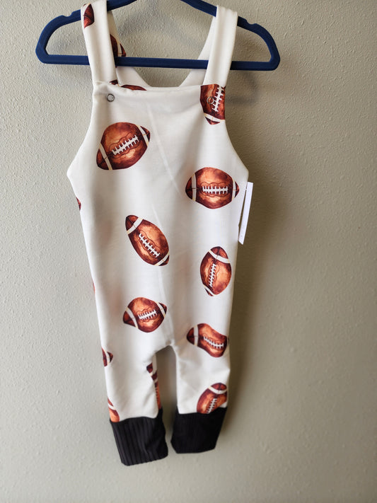 Football Overalls (size 6-9 months)